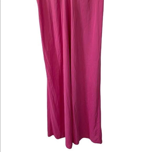 Vintage Vanity Fair Nightgown Long Maxi 60s Pink Floral Embroidery Womens Small - Picture 3 of 10